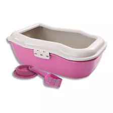 Bandeja Furbox Durapet's Para Gatos Cor Rosa 