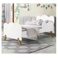 Mini Cama Infantil Com Proteção Lateral Vj Móveis Bj