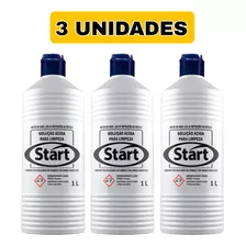 3 Solução Ácida Start 1 Litro Limpeza Pesada