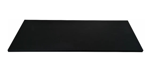 Bancada Com Passa Fio Mdf 15mm Preto 90x65cm Home Office Preto