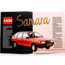 Lada Samara - Catálogo, Folheto, Prospecto, Folder Importado