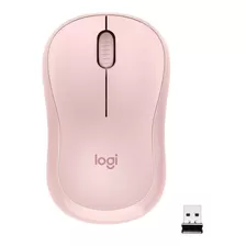 Mouse Inalambrico Logitech M220 Pink Silencioso Color Rosa