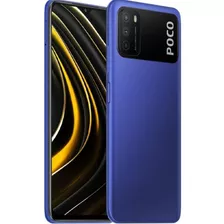 Celular Xiaomi Poco M3, 4gb Ram 64gb Memória Dual Sim Azul