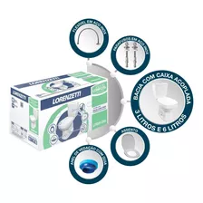 Kit Vaso Sanitário Completo One Lorenzetti + Acessórios