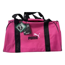 Maleta Deportiva Puma 100% Original Rosa Obscuro / Negro