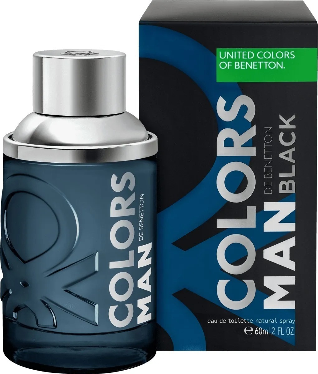 Benetton Colors Black Perfume Hombre Edt X 60ml Masaromas - Avisos en  Belleza y Cuidado Personal