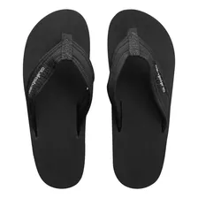 Chinelo Quiksilver Layback Gun Preto