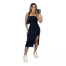 Vestido Midi Plus Size Tomara Que Caia Blogueira