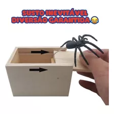 Caixa Caixinha Surpresa Com Aranha Para Assustar Amigos