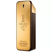 Perfume Paco Rabanne 1 Million Edt 200ml Masculino Homem Original Com Nota Fiscal Lacrado