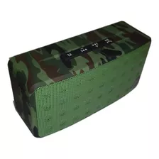 Parlante Portatil Bluetooth Netmak Nm-war Camuflado