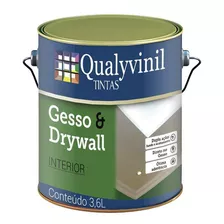 Tinta Para Gesso & Drywall Branco Acrílico Fosco 3,6l