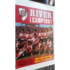 Revipóster Gigante River Campeón 1990 Nuevo 