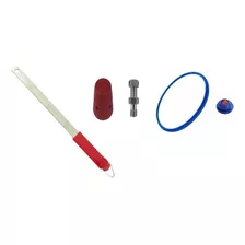 Kit De Panela De Pressão Da Globo De 4,5 Lts De 28 Cm 