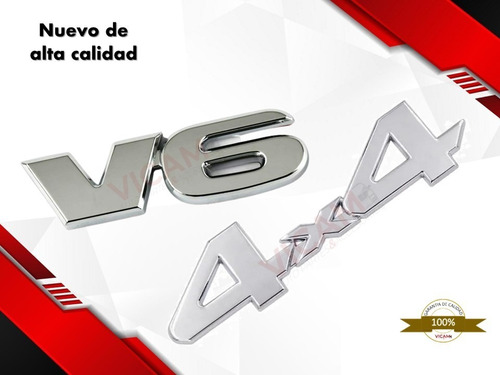 Emblemas Para Tapa De Caja Toyota Tacoma V6 4x4 Foto 3