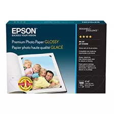 Papel Para Fotografía Epson S041727, 4 X 6, 68 Lbs.