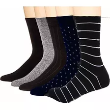 Calcetines Vestir Caballero Algodón Colores Moda 12 Pares