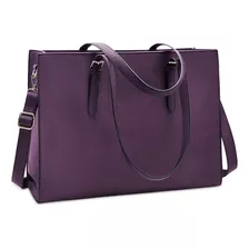 Bolsa Para Laptop Para Mujer, Impermeable, Ligera, De Cuero