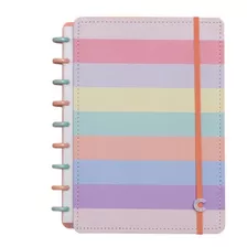 Caderno Inteligente 80f Medio Arco Iris Pastel Cimd3057