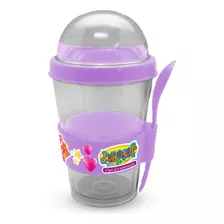 Vaso Yogurt Con Cuchara Distroller