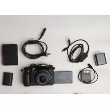 Lumix Gh4 + Lente Kit + Batería + Adaptador De Corriente