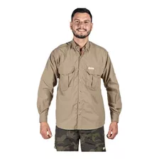 Camisa Barramundi Uv50+ Masculina Adulto Pesca E Aventura