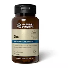 Nature's Sunshine - Zinc 25 Mg 150 Tabs