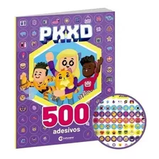 Pkxd Jogo Livro Infantil Pk Xd Com Atividades E 500 Adesivos, Livro Para Colorir, Livro Pkxd Jogo Infantil Culturama