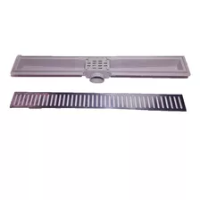 Ralo Linear Inox Tradicional Área Quintal Inox Vazado 5x50