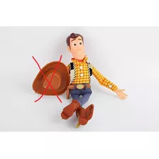 Boneco Woody Toy Story - Fala Em Ingles - Sem O Chapeu