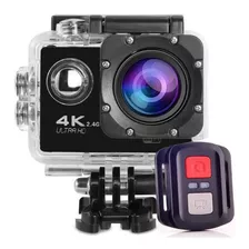 Camera Sport 4k Filmadora Controle Wifi Prova Dágua Capacete