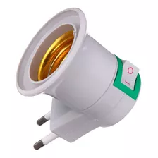 Adaptador Tomada P/ Lampada Led E27 Bulpo Rosca 110/220v