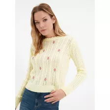 Sweater Chompa Amarilla Nueva Con Etiqueta Importada