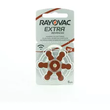 Pilas Rayovac 312 Tipo Botón Japonesa