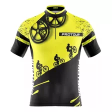 Camisa Ciclismo Masculina Pro Tour Respeite O Ciclista Uv 50