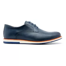 Sapato Masculino Casual Oxford Couro Legitimo Mocflex