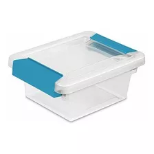 Sterilite 19638606 Caja De Clip Grande, Transparente