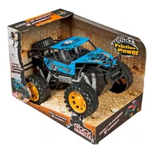 Carro Juguete Todo Terreno 4x4 Rock Crawler Color Azul