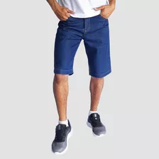  Bermuda Jeans Masculina Lycra Elastano