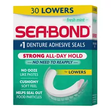 Sea Bond Seguras Sechas De Adhesivo De La Denta Sea, Minta F