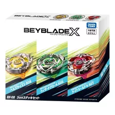 Beyblade Takara Tomy Bx-08 3on3 Deck Set