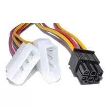 Adaptador De 2 Molex A 6 Pines Pci Express Belgrano