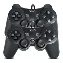 Kit 2 Controle Ps2 De Video Game Dualshock Kp-gm014