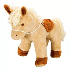 Pelucia Cavalo Cavalinho G Extra Suave Incriveis 42cm