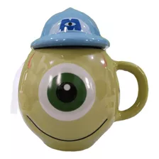 Taza Mike Wazowski Monsters Inc Cerámica Pixar Sullivan 