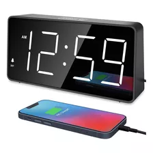 Peakeep Reloj Digital, Reloj Despertador Para Dormitorios, N