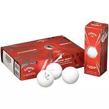 Bolas De Golf Suaves Cromáticas Callaway 2016, Blancas (una