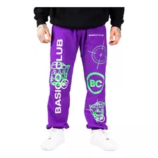 Jogger Morado Basico Club Cat War 