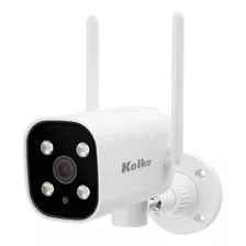 Cámara Seguridad Kolke Exterior Wifi 3.0mp Fhd App Celular