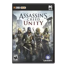 Jogo Midia Fisica Assassins Creed Unity Para Pc Computador